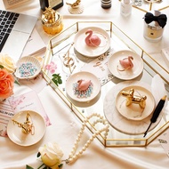 GS Micro Life Hall Online Beauty INS Antlers Jewelry Tray Dressing Table Storage Tray Ornaments Ring