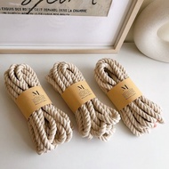 Macrame原色編織棉繩 12mm / 5M