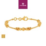 HABIB Oro Italia 916 Yellow Gold Bangle (For Baby) GB94501025(BBY) (22K Gold)