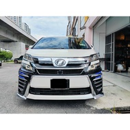 Toyota Vellfire ANH20 2008 Convert 2018 Front Bumper