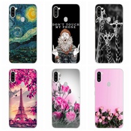 Samsung Galaxy A11 Case Soft Cartoon Pattern Silicone TPU Phone Casing Samsung A11 A 11 Cases