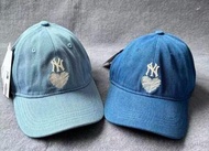 💜紫鑽認證💜全新 🏆 MLB 愛心牛仔 男女同款 棒球帽 鴨舌帽 Unisex baseball caps and peaked caps
