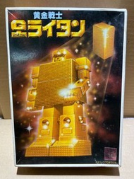 （黃金戰士 模型系列）100％ 全新 超罕有 懷舊絕版 POPY 公仔嘜模型 Bandai 宣弘社 1980年日本製 經典黃金戰士 黃金俠 主角機械人 模型套裝（1980年初版）