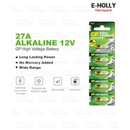 EHOLLY GP Battery Super Alkaline 12V 27A A27 MN27 遥控电池