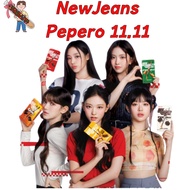 [LOTTE] NewJeans x PEPERO Limited Edition 432g (8packs in a box) / PEPERO DAY November 11th