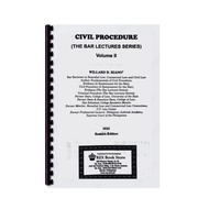 Civil Procedure - Volume 2 - 2022 Edition - Riano - Law Book - RINGBIND