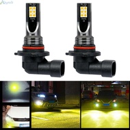 2pcs 108W LED Fog light Bulb 3000K Golden Yellow Super Light Lamp Aircraft Aluminum Headlight HB4