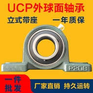 Outer Spherical Bearing with Horizontal Seat Vertical Seat UCP211 212 213 214 P215 216 217 P218