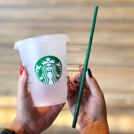 【Delivery in 24h】Starbucks Reusable Classic coffee mug PP Environmentally Friendly Material Coffee C