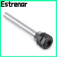 ESTRENAR Straight Shank Tool Holder, C12-ER16-100L 12mm Rod Diameter Collet Chuck Holder, ER16 Colle