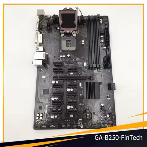 GA-B250-FinTech B250-FinTech LGA1151 6th/7th Gen Core DDR4 SATA 3.0 USB 3.1 128 GB Desktop Motherboa