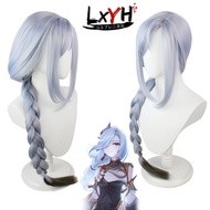[LXYH- COSER KING] Game Genshin Impact Shenhe Shoe Wig Cosplay Costume Dress Props เครื่องแต่งกายคอส