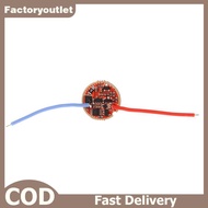 FCMY 1Pc 5A 3V Flashlight LED Driver 17mm 5 Mode Circuit Board For XHP50.2 MKR XHP70.2 XHP90 Flashli