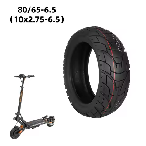 10 Inch 80/65-6.5 City Road Tubeless Tire for Zero 10 10X Kukirin VSETT Dualtron Scooter 10x2.75-6.5