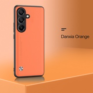 Da đồng bằng da chống sốc Ốp bảo vệ cho Samsung S24 FE Samsung S24 FE silicon mềm Ốp lưng khung Sams