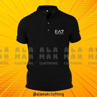 HEBAT [SULAM] EA7 EMPORIO ARMANI EMBROIDERY BAJU LELAKI PEREMPUAN POLO TEE!! 100% COTTON