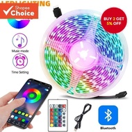 10M RGB LED Strip Lights with Remote & App Control Music Sync Color Changing for Room Home Party Dec