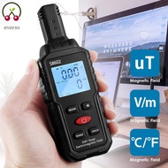Electromagnetic Radiation Detector Professional 3 in 1 Handheld EMF Reader Portable EMF Meter SHOPTK