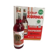 Jual Syrup Kurnia Raspberry Sirup Kurnia 600 ML 1 LUSIN 12 BOTOL Murah
