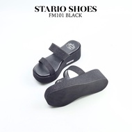 Stario Shoes ~FM101 2.5 Inches High Face Wear Chubby Feet +1 ️Women's Health Premium Material Soft L