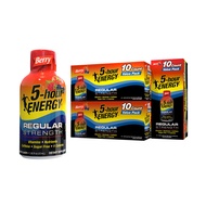 5-hour ENERGY Shots Regular Strength, Berry Flavor - 30 Count