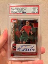 Panini Ronaldo C朗 PSA 9  皇馬 足球卡 簽名卡 