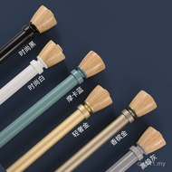 Rod Roman Rod Top Side Curtain Rod Curtain Solid Wood Single Rod Villa High-End Double Rod Thickened