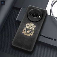 NEWEST REDMI A3 SOFTCASE 2024 | CASING PRO CAMERA | Flexible material | GM12 | FOOTBALL CLUB MOTIF |