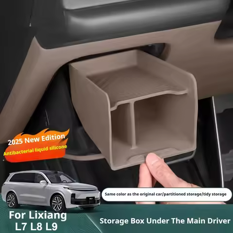For Li Lixiang L7 L8 L9 2025 Car Storage Compartment Below The Driver's Seat Li Car Under The Driver