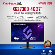 ViewSonic XG2730D-4K 27" Dual Mode 3840 x 2160 144HZ Esports Gaming Monitor