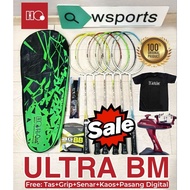 HQ HiQua ULTRA Badminton Racket BM 3000 5000 6000 7000 8000 9000 Original