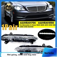 1Pair Front LED Daytime Running Light A2218201756/A2218201856 for  S-Class W221 09-13 S350 S500 C250