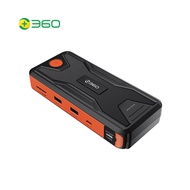 360 Smart Jump Starter D6H สตาร์ทเตอร์ เครื่องชาร์จแบตเตอรี่ อุปกรณ์จ่ายไฟแบบพกพา ตัวเก็บประจุ 10000