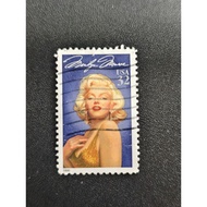 AQ010 united States of America 1995 Marilyn Monroe stamps single value used
