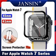 3D Full Cover screen protector For Apple watch 7 41MM 45MM Soft Screen protector film for apple watc