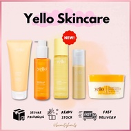 [FREE POST📦] NEW🔥 YELLO SNOWMERIC SERUM, YELLO OATMEAL TUMERIC MASK & SCRUB, OATMINO CLEANSER, OATEL
