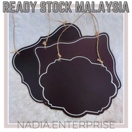 🇲🇾 Mini Craft Blackboard Craft DIY Chalk Board Art