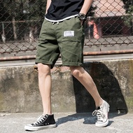 4 Color Men Cargo Short Pants Cargo Shorts Drawstring Shorts Cargo shorts Pants for men Casual Bermudas