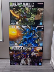 全新 Bandai 高達模型 HG 1/144 0080 口袋裏的戰爭 Gundam Alex NT-1 京寶梵 Kampfer  渣古 Zaku II FZ