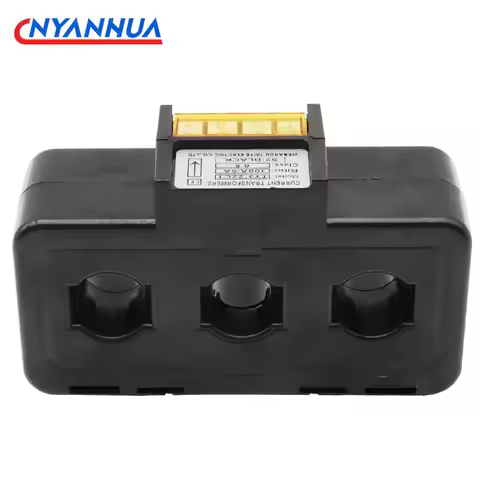 Three Phase 0.5 Class Current Transformer CT 50A/100A/150A/200A/250A/300A/400A /5A AC Combined Three