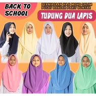 Tudung Sekolah Dua Lapis Koshibo In All Colors Original Tudung 2 Lapis sekolah Instant