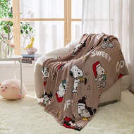 Small quilt Flannel Bed Sheet Flannel Nap Blanket Cartoon Air Conditioning Blanket Office blanket Sofa cover Blanket Cover Belly Cover Leg Blanket No Fading, No Pilling, No Lint IU