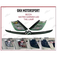 PERODUA BEZZA 2016 2018 2020 2022 MATRIX EV REAR TAIL CENTER RUNNING LED LIGHT ALBINO SMOKE WITH RUN