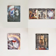 Marvel MCU 藍光 鐵盒 steelbook 影碟 Spider-Man No Way Home 蜘蛛俠 不戰無歸 美國隊長 Captain America First Avenger 復仇者