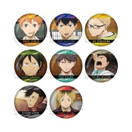 【新貨預訂】《排球少年》閃亮襟章系列 (一盒8個) Haikyu!! Sparkling Can Badge (set of 8) 排球少年 襟章 徽章 日向翔陽 影山飛雄 月島螢 山口忠 及川徹 岩