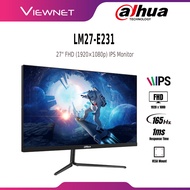DAHUA 27" LM27-E231 FULL HD (1920x1080 @165HZ) LED IPS PANEL LCD GAMING MONITOR (1MS, INPUT: DP+HDMI