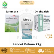 Medilance Lancet Needle 21g/ Sammora Cupping 21G/ MedT 21G/ Onehealth 21G
