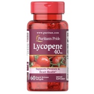 NEW STOCK Exp 8/25 ไลโคปีน Puritan's Pride Lycopene 40 mg/ 60 Softgels 10mg exp: 02/24 จากอเมริกา แท้ 100%