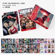 30-124pcs Bangsaen Fight Club Lomo Cards Muay Thai Boxing Star Postcards International Federation of