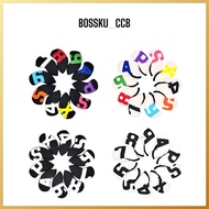 [Bossku] Golf Iron Head Cover Iron Graphite Head Cover Golf Club 4-9 ASPX 10pcs/Set 4 color